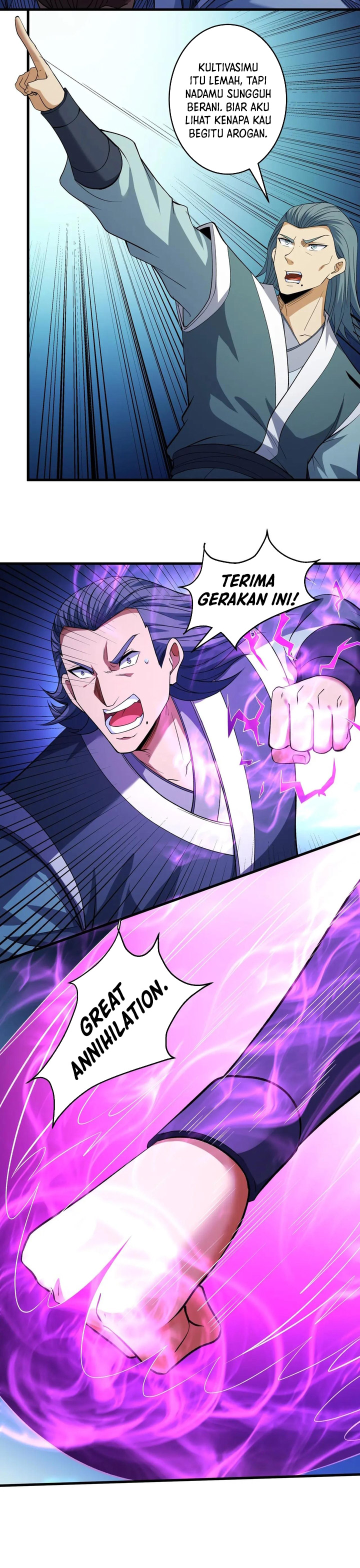 God of Martial Arts Chapter 935 Bahasa Indonesia