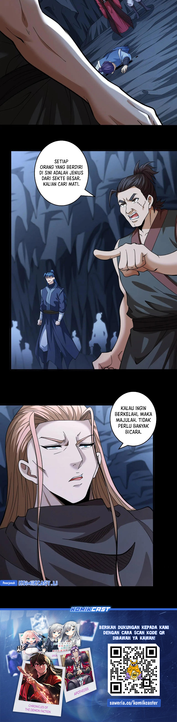 God of Martial Arts Chapter 935 Bahasa Indonesia