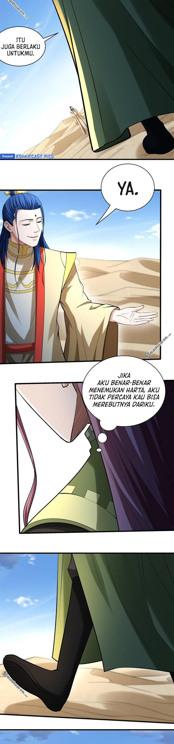 God of Martial Arts Chapter 946 Bahasa Indonesia