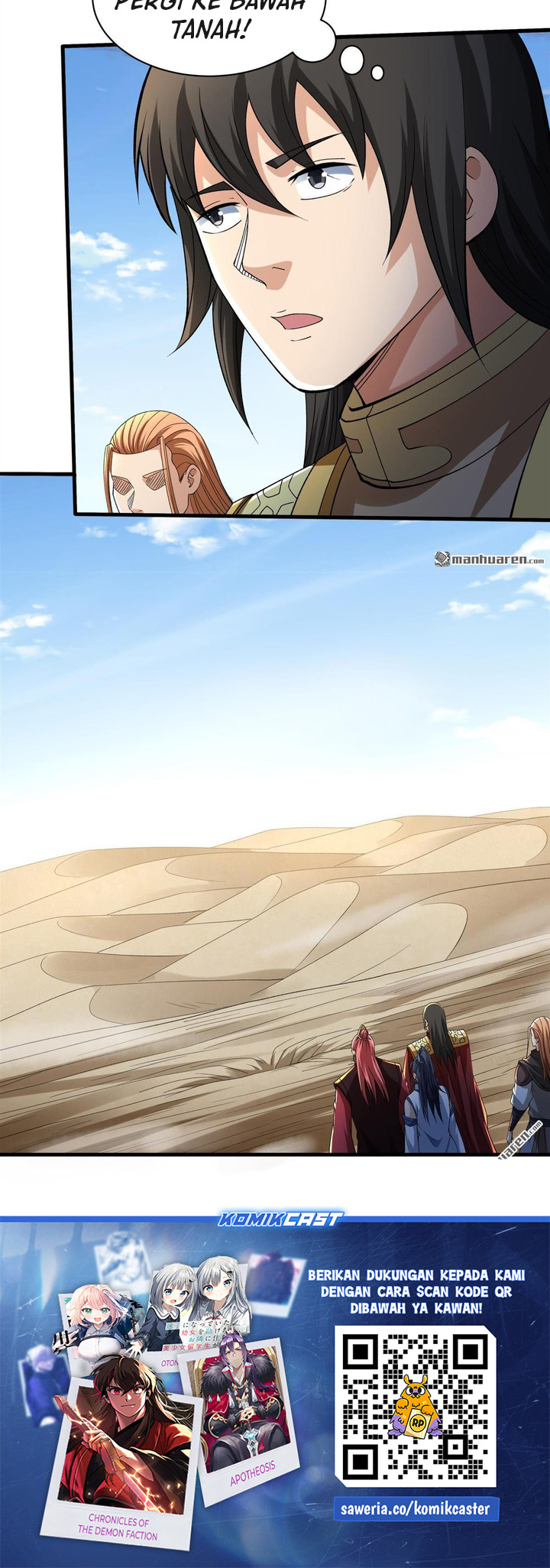 God of Martial Arts Chapter 946 Bahasa Indonesia