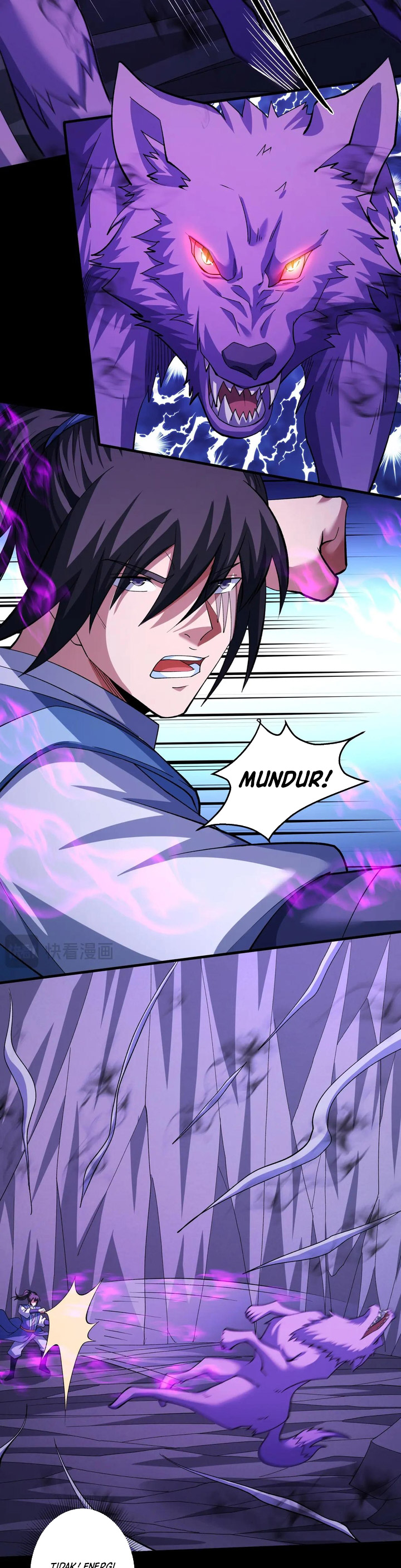 God of Martial Arts Chapter 988 Bahasa Indonesia