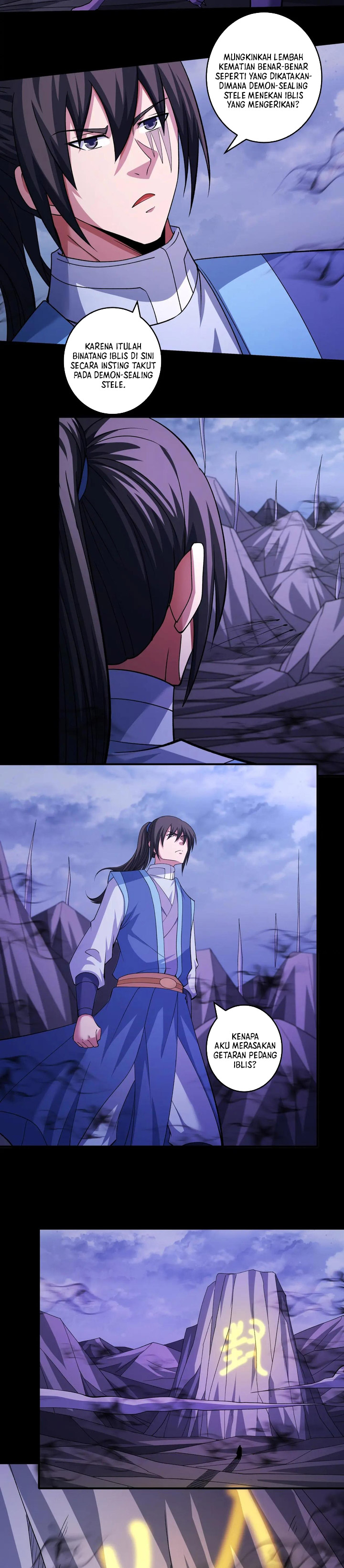 God of Martial Arts Chapter 988 Bahasa Indonesia