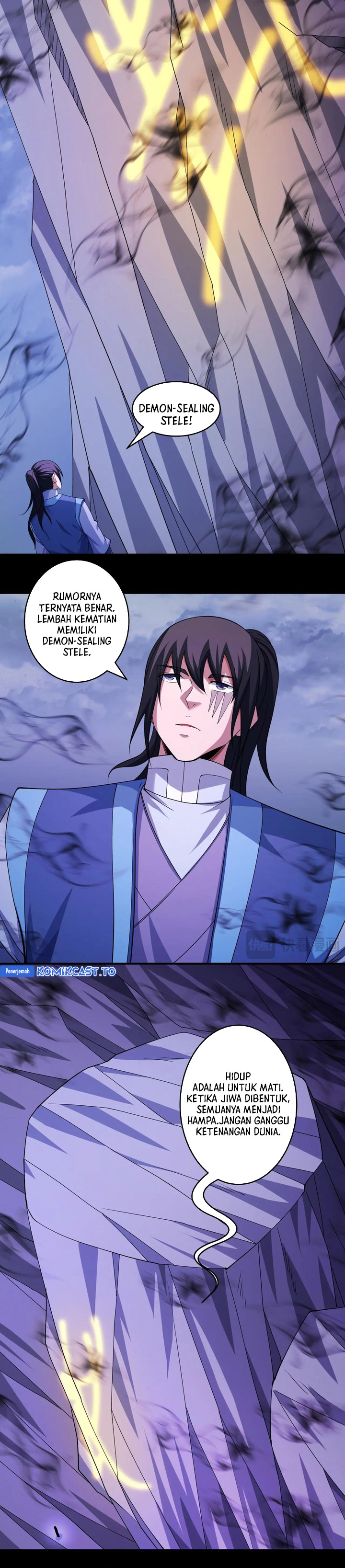 God of Martial Arts Chapter 988 Bahasa Indonesia