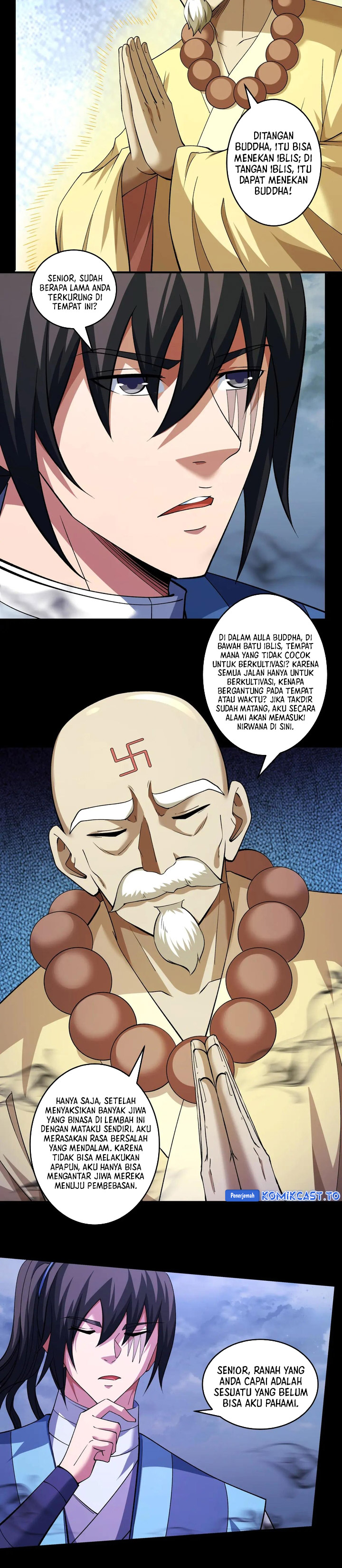 God of Martial Arts Chapter 988 Bahasa Indonesia