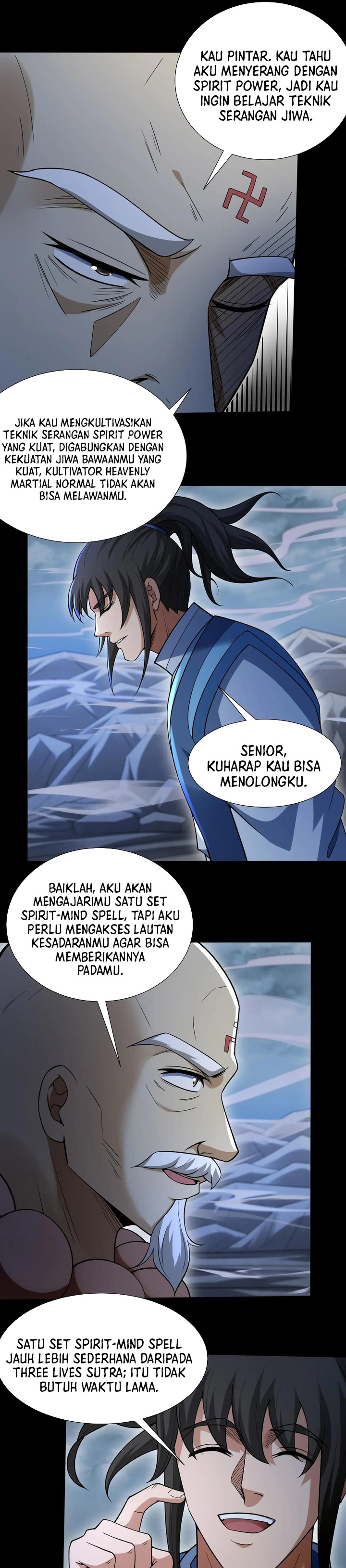 God of Martial Arts Chapter 991 Bahasa Indonesia