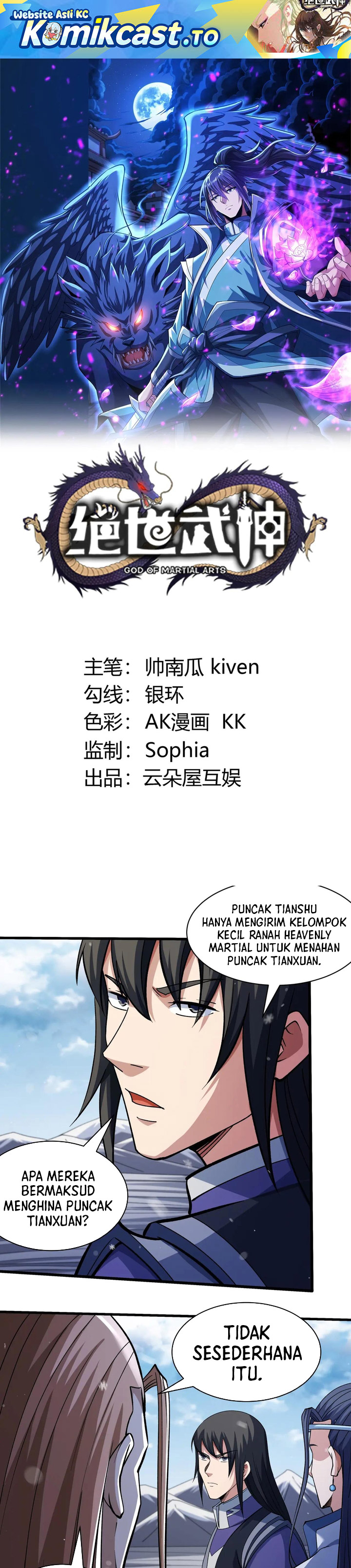 God of Martial Arts Chapter 996 Bahasa Indonesia