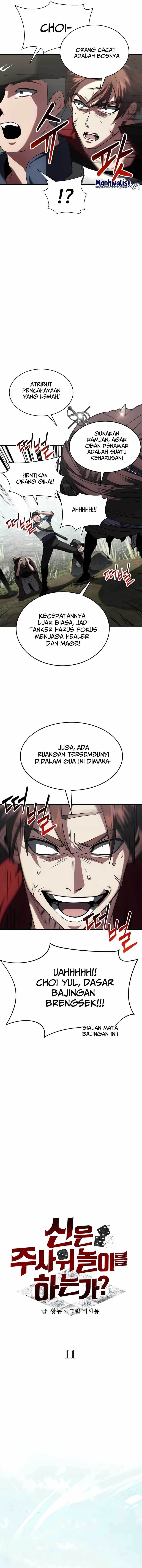 Gods’ Gambit Chapter 11 Bahasa Indonesia