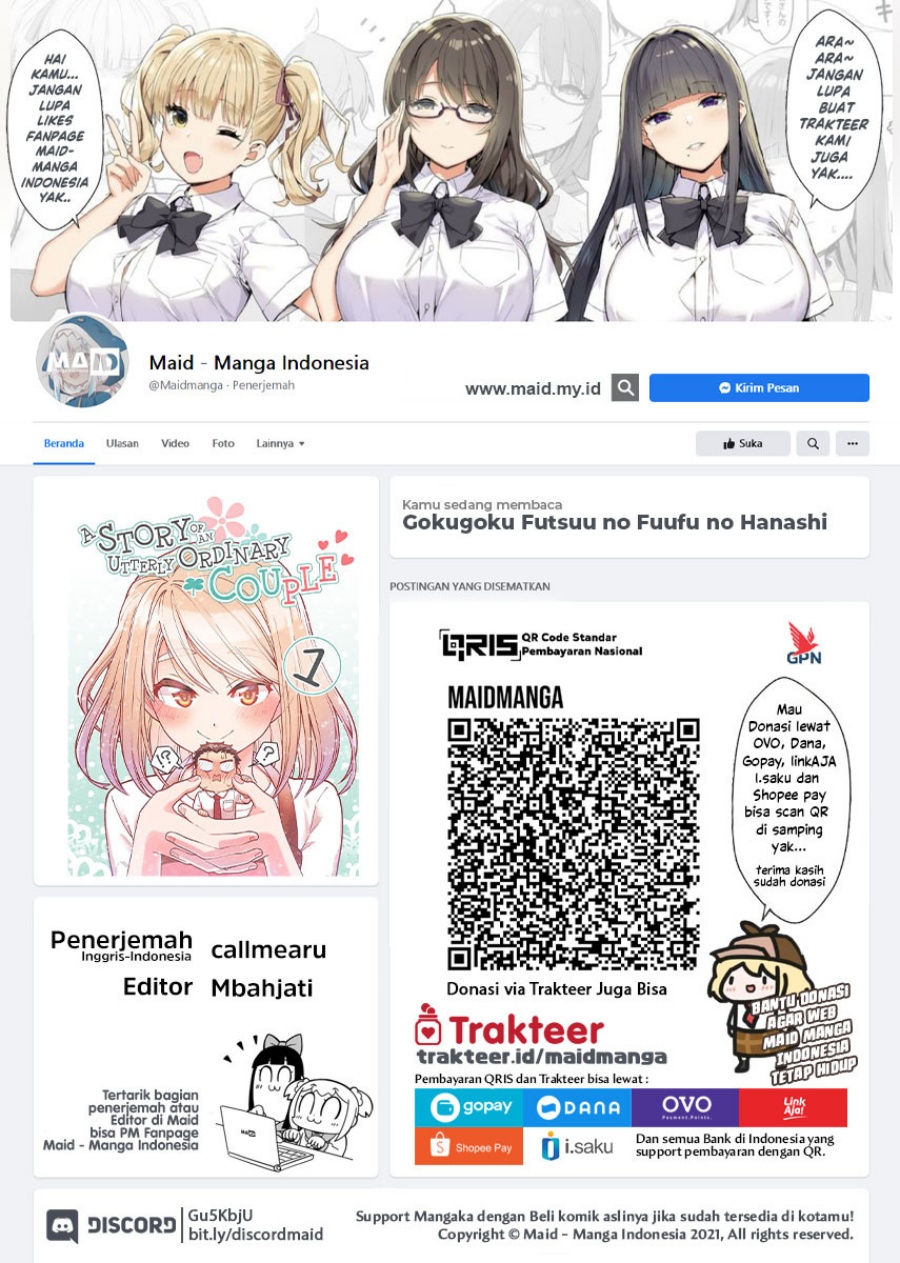 Gokugoku Futsuu no Fuufu no Hanashi Chapter 02 Bahasa Indonesia