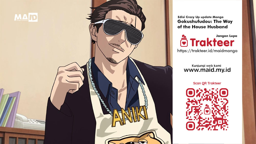 Gokushufudou: The Way of the House Husband Chapter 59 Bahasa Indonesia