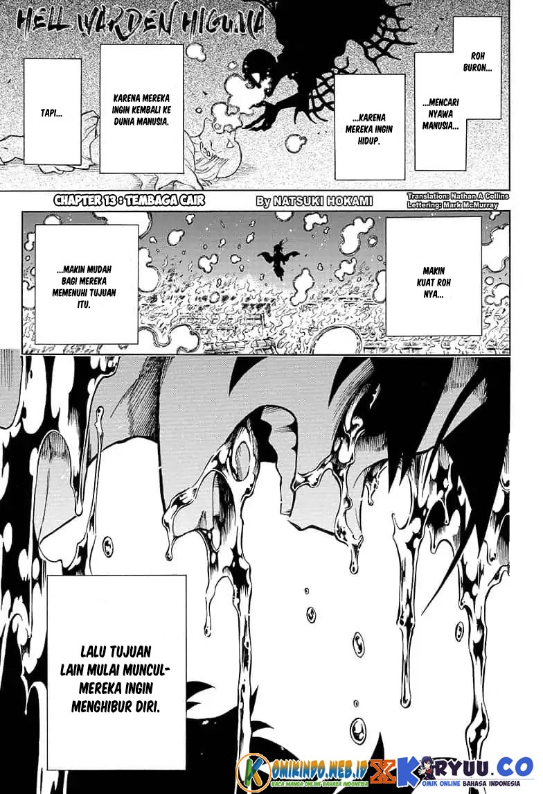 Gokutei Higuma Chapter 13 Bahasa Indonesia