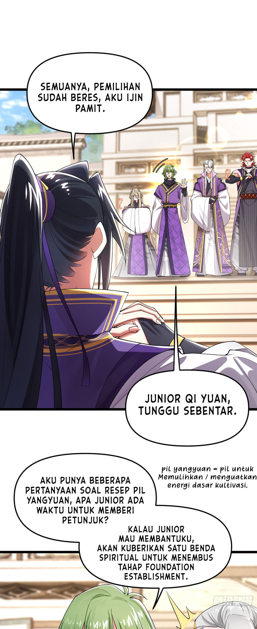 Golden Core Is a Star You Call This Cultivating Immortality Chapter 02 Bahasa Indonesia