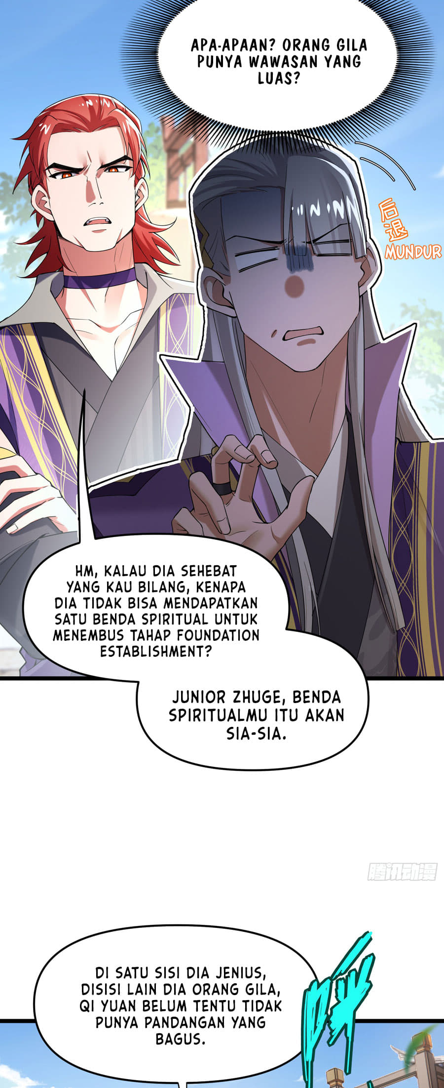 Golden Core Is a Star You Call This Cultivating Immortality Chapter 02 Bahasa Indonesia
