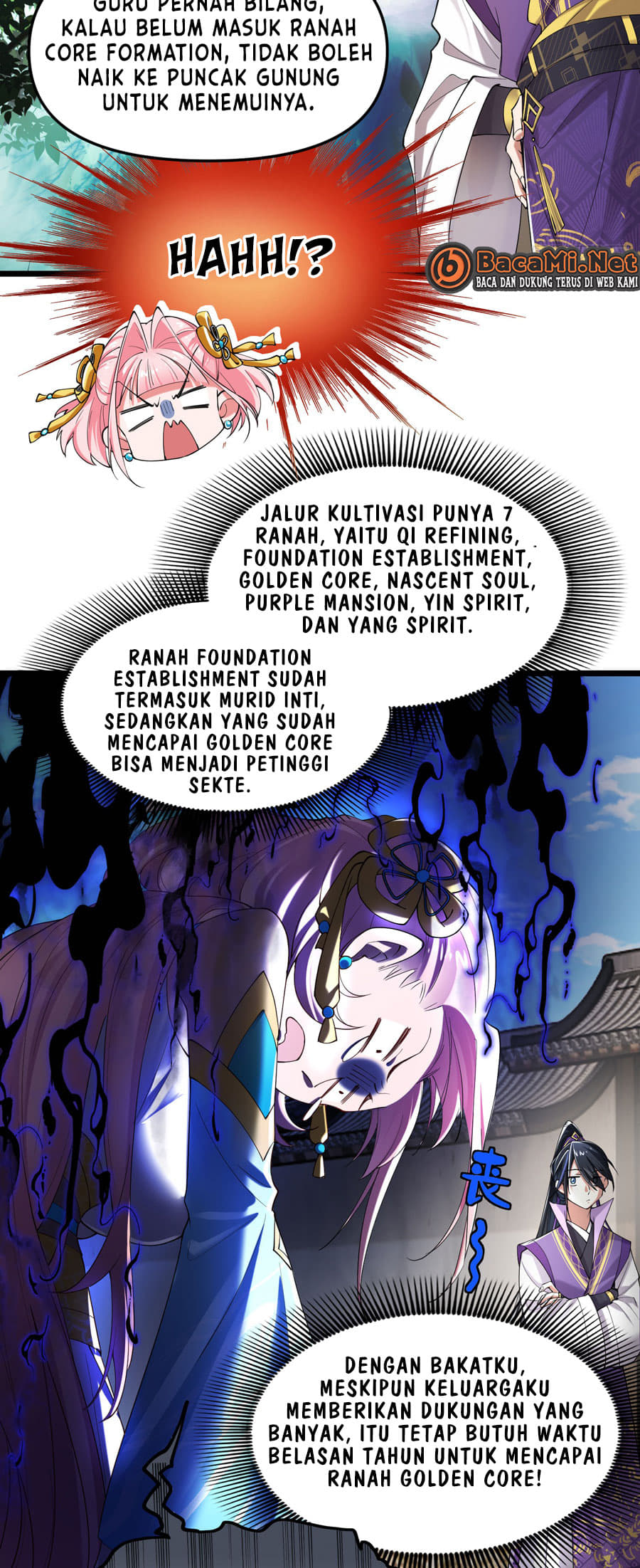 Golden Core Is a Star You Call This Cultivating Immortality Chapter 02 Bahasa Indonesia