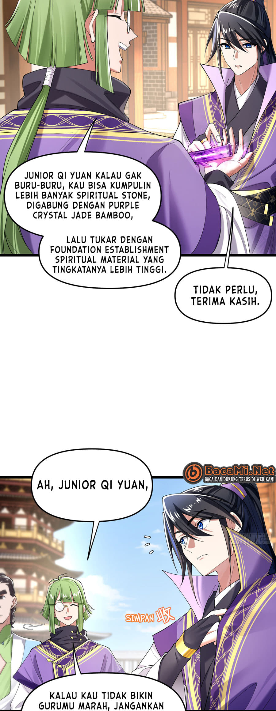 Golden Core Is a Star You Call This Cultivating Immortality Chapter 04 Bahasa Indonesia