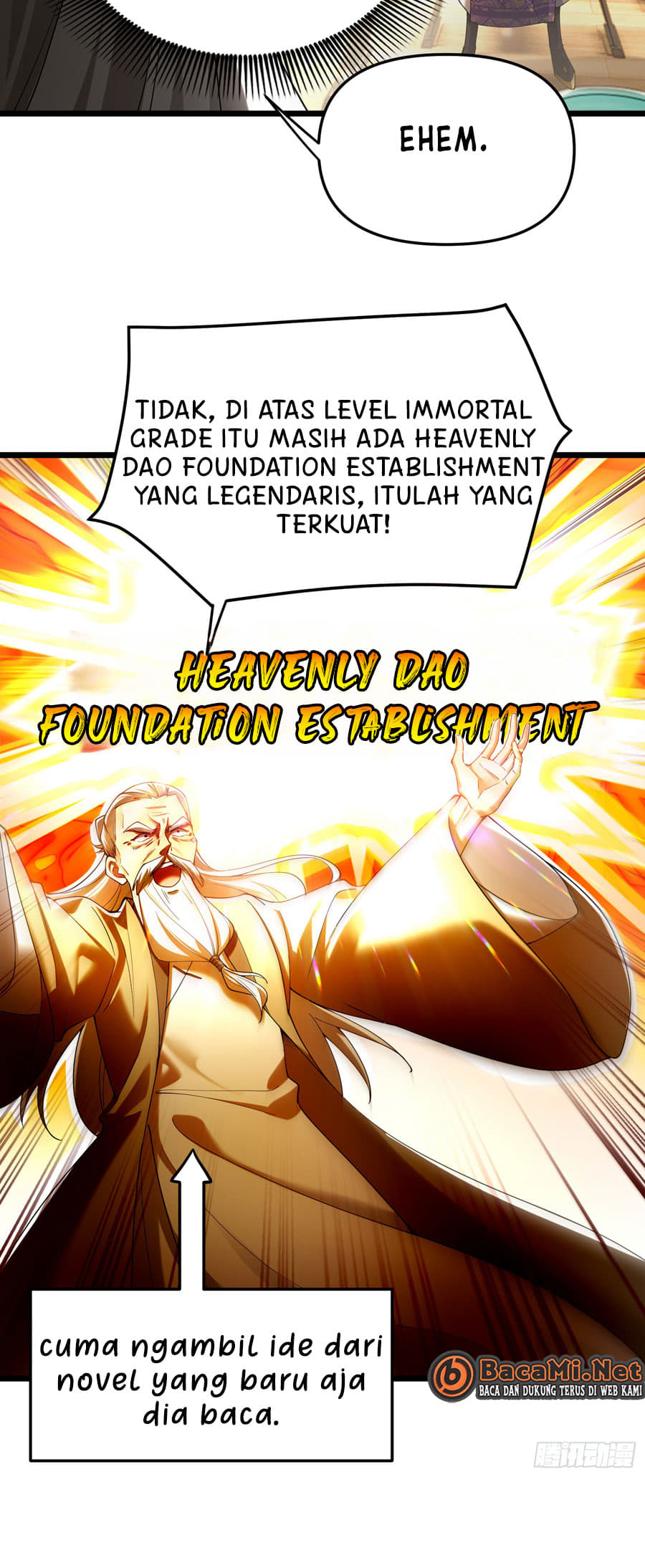 Golden Core Is a Star You Call This Cultivating Immortality Chapter 09 Bahasa Indonesia