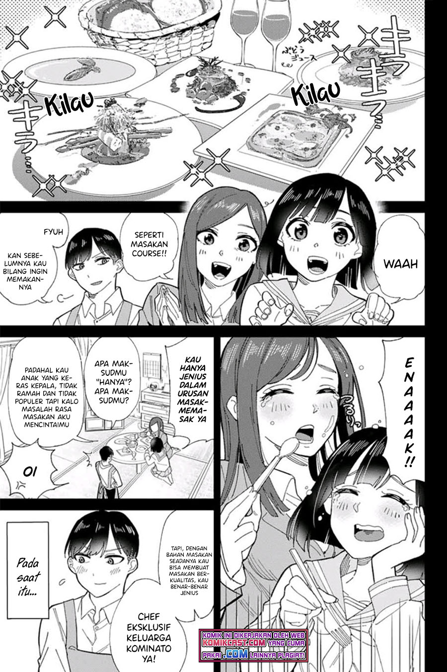 Gorin no Megami-sama : Nedeshiko Ryou no Medal Gohan chapter 1