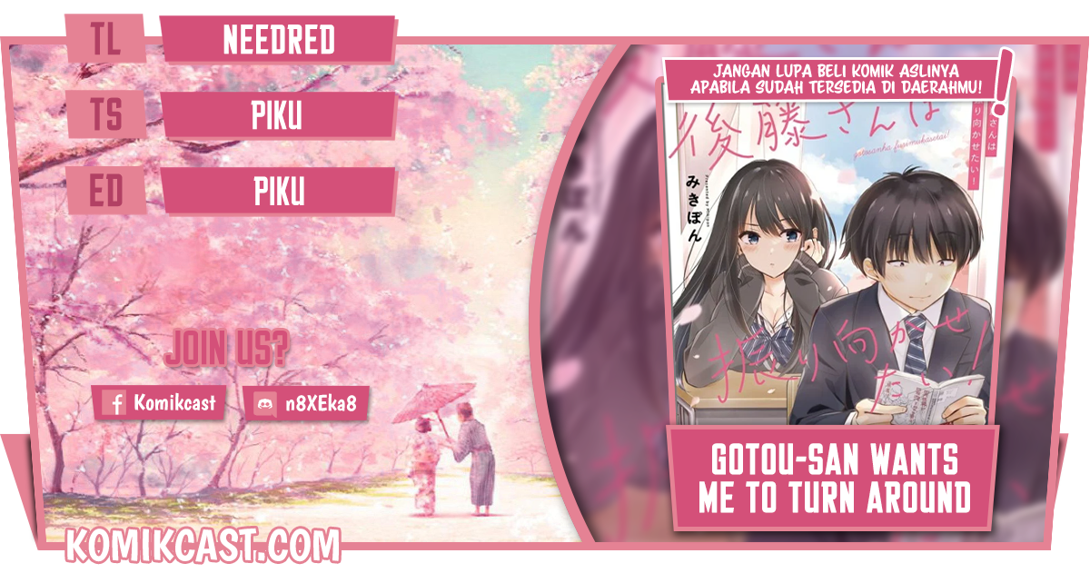 Gotou-san Wants Me To Turn Around Chapter 23 Bahasa Indonesia
