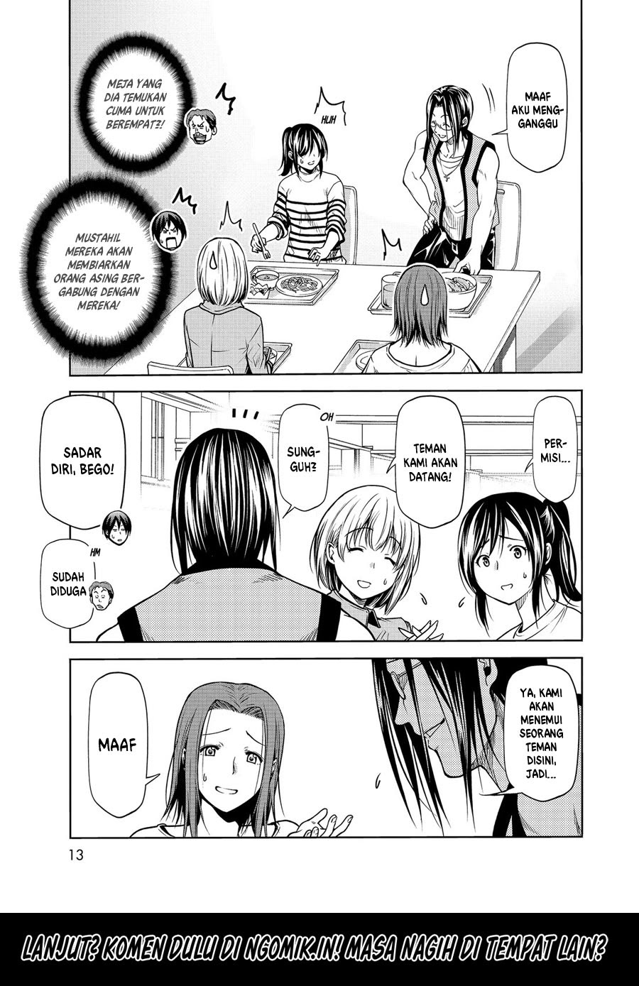 Grand Blue Chapter 62.5 Bahasa Indonesia