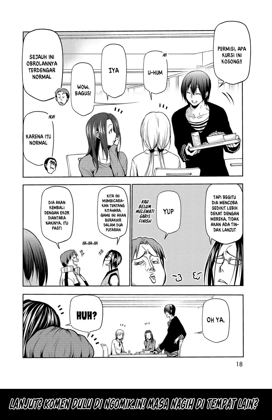 Grand Blue Chapter 62.5 Bahasa Indonesia