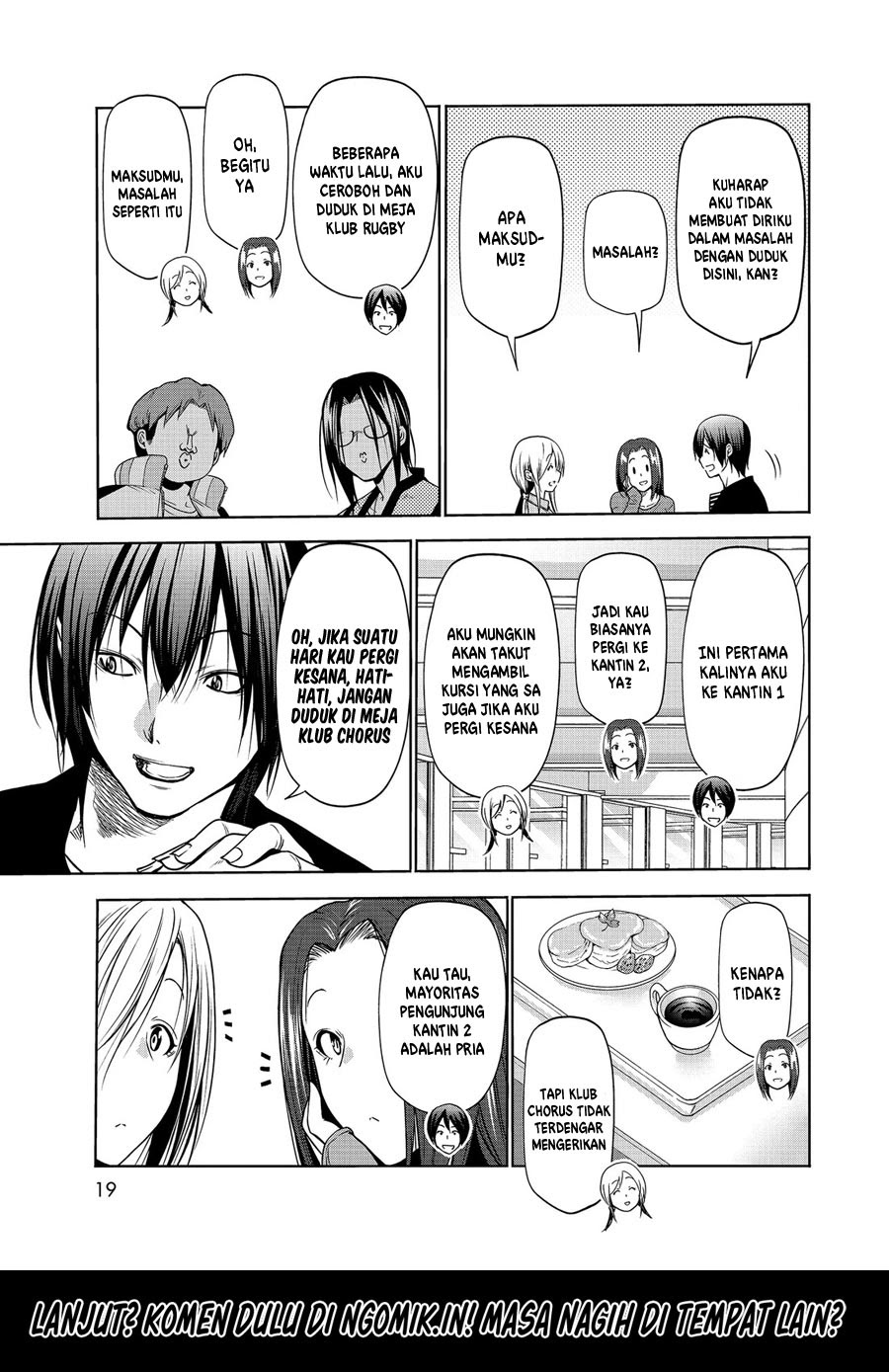 Grand Blue Chapter 62.5 Bahasa Indonesia