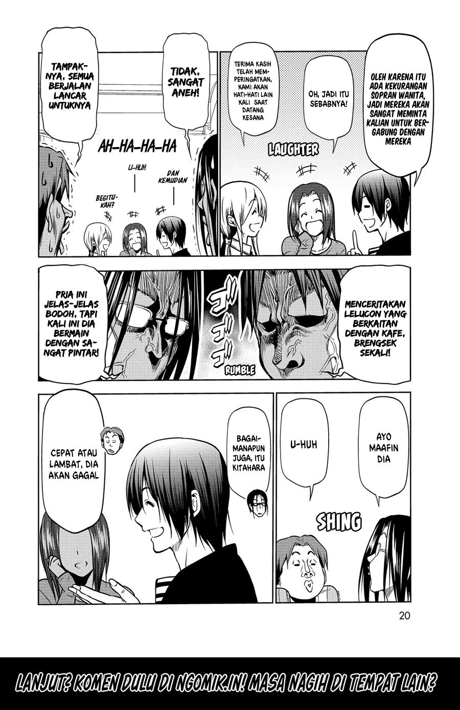 Grand Blue Chapter 62.5 Bahasa Indonesia