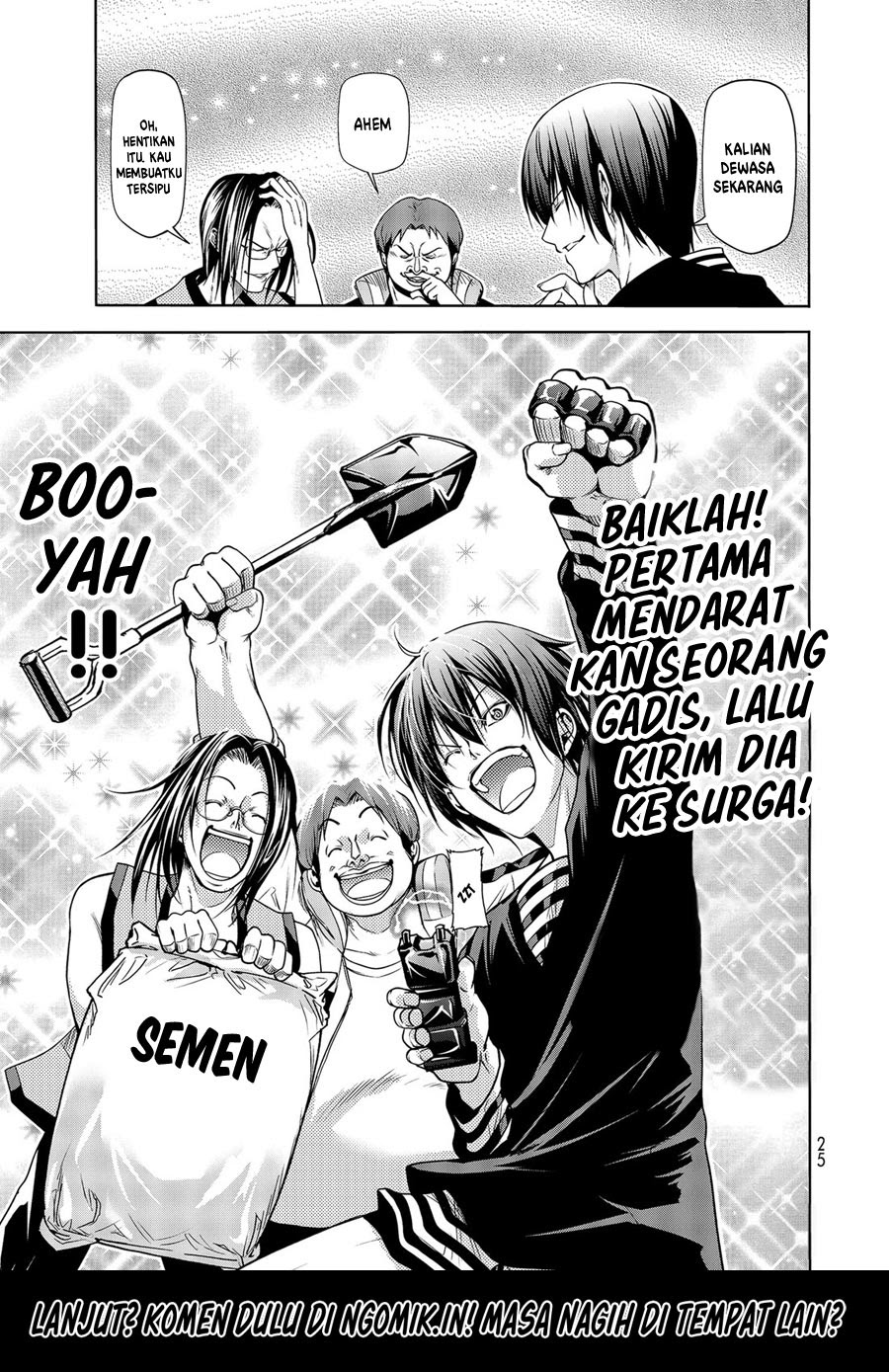 Grand Blue Chapter 62.5 Bahasa Indonesia
