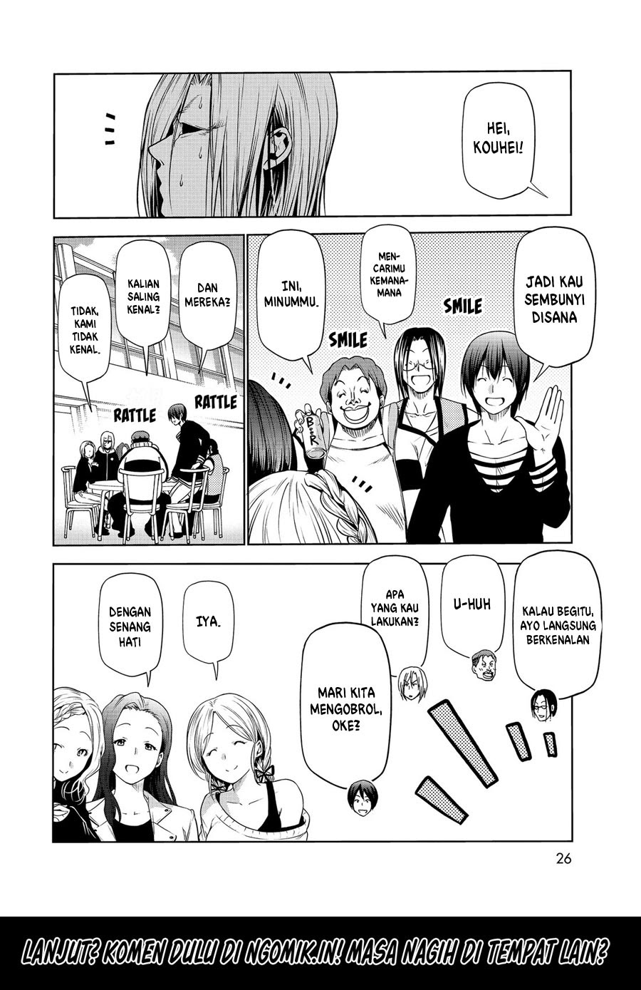 Grand Blue Chapter 62.5 Bahasa Indonesia