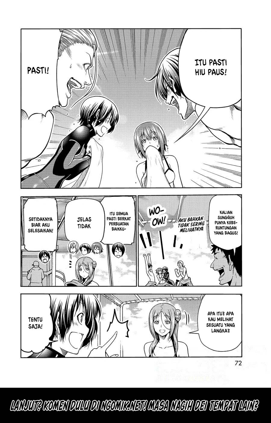 Grand Blue Chapter 68.2 Bahasa Indonesia