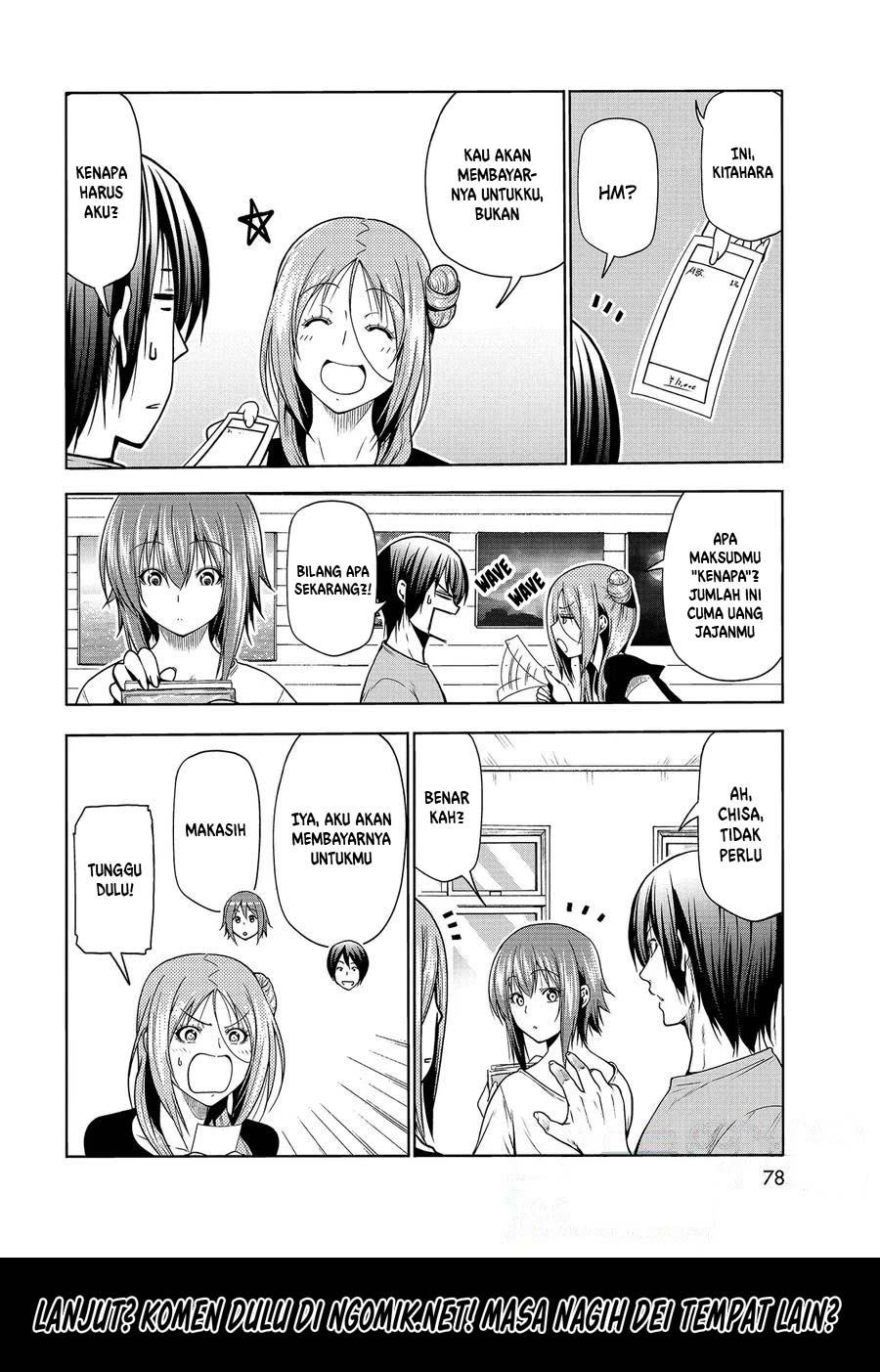 Grand Blue Chapter 68.2 Bahasa Indonesia