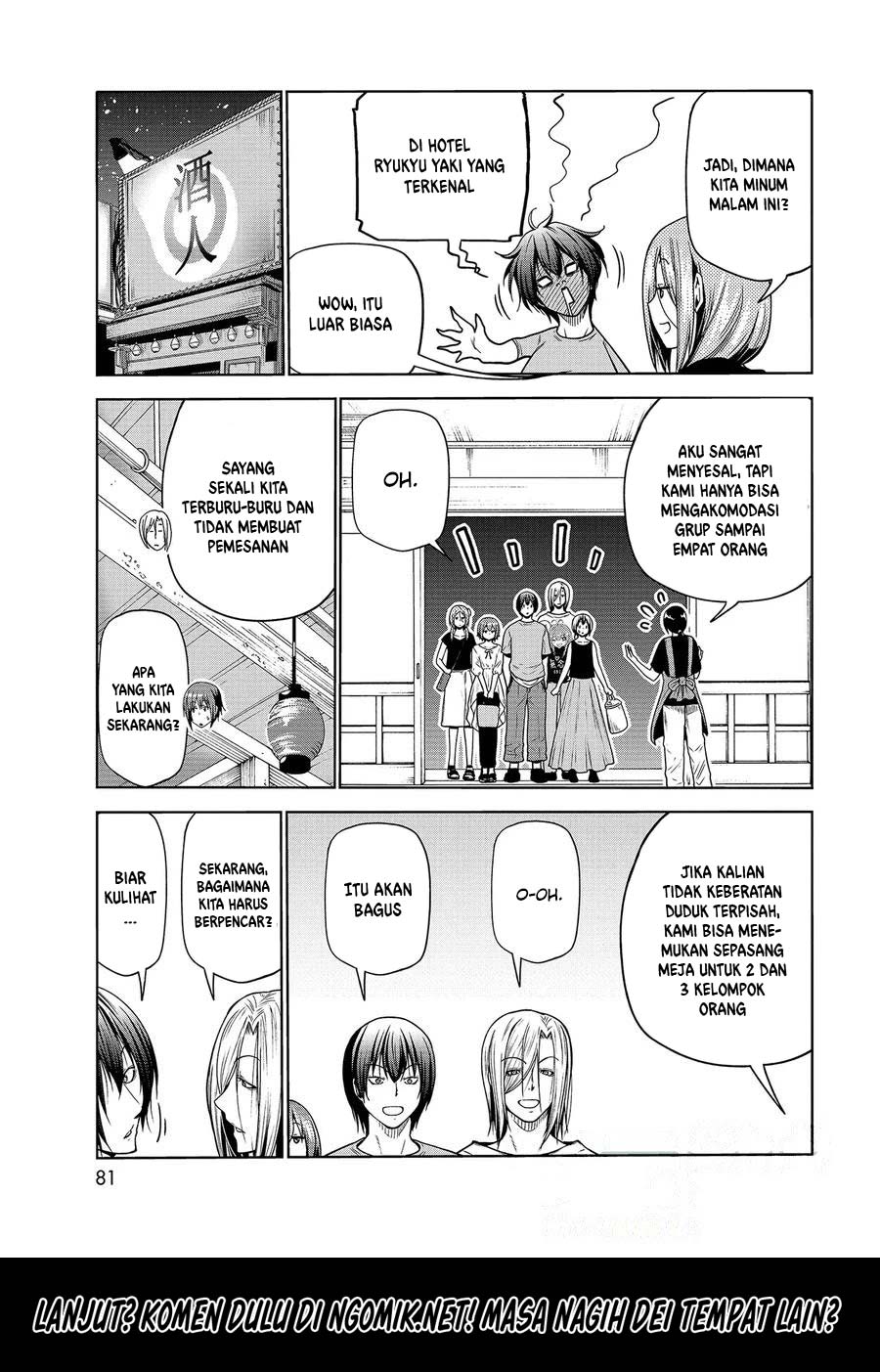 Grand Blue Chapter 68.2 Bahasa Indonesia