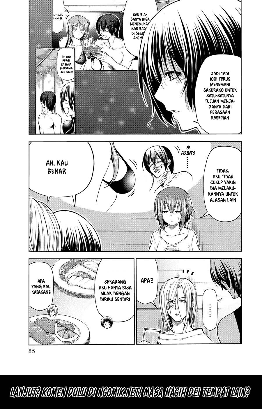 Grand Blue Chapter 68.2 Bahasa Indonesia
