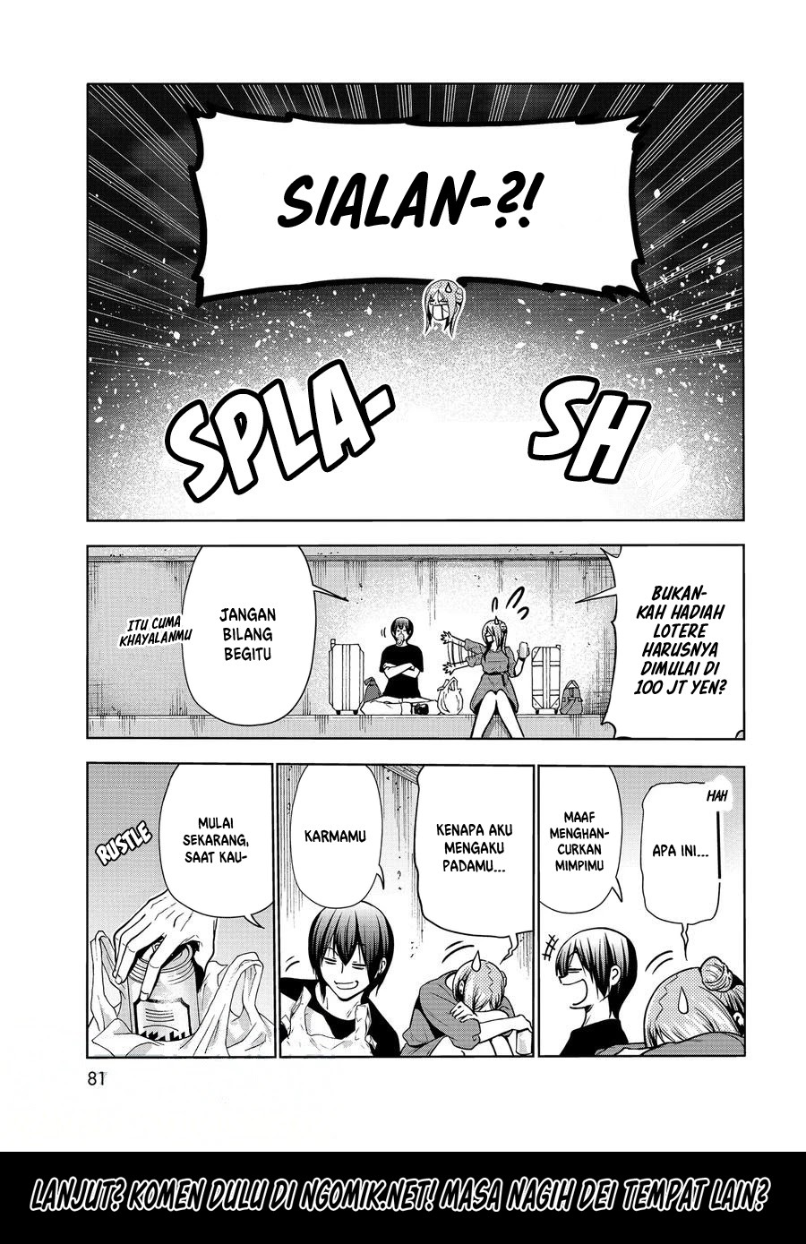 Grand Blue chapter 69