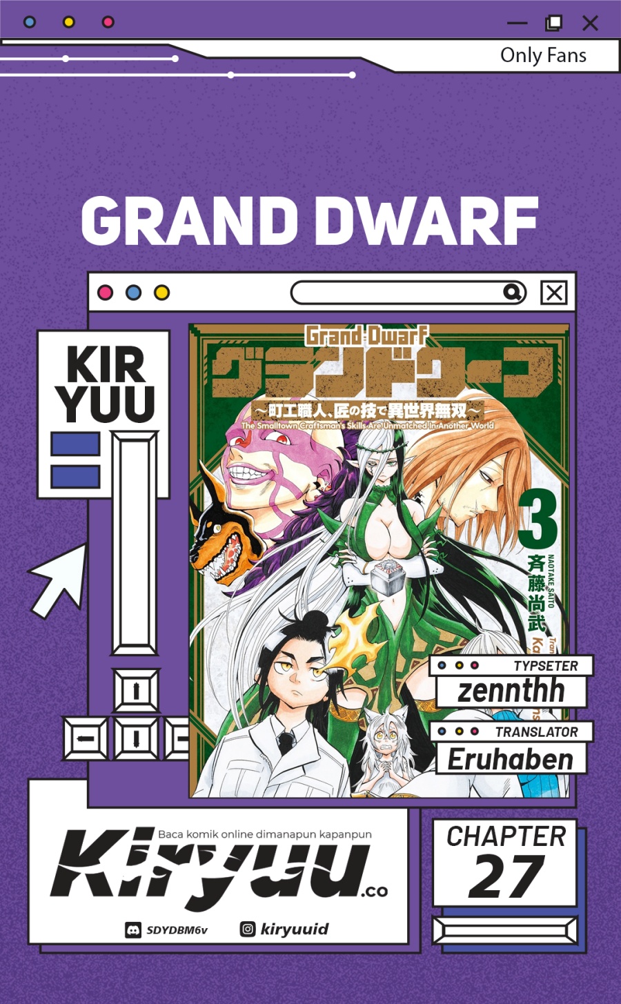Grand Dwarf Chapter 27 Bahasa Indonesia