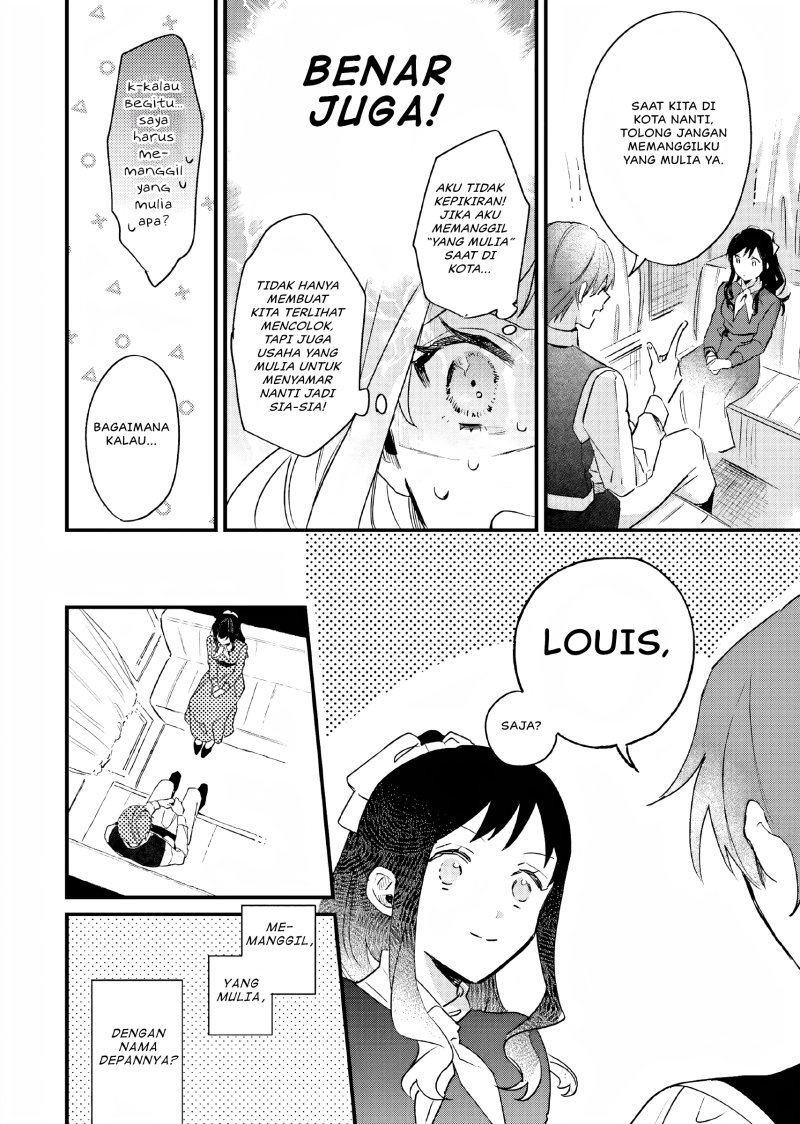 Gyakkou Shita Akuyaku Reijou wa, Naze ka Maryoku wo Ushinattanode Shinsou no Reijou ni Narimasu ( The Villainess Who Traveled Back in Time Inexplicably Lost Her Magic, so She Went Into Seclusion) chapter 6