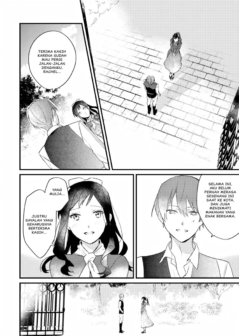 Gyakkou Shita Akuyaku Reijou wa, Naze ka Maryoku wo Ushinattanode Shinsou no Reijou ni Narimasu ( The Villainess Who Traveled Back in Time Inexplicably Lost Her Magic, so She Went Into Seclusion) chapter 6