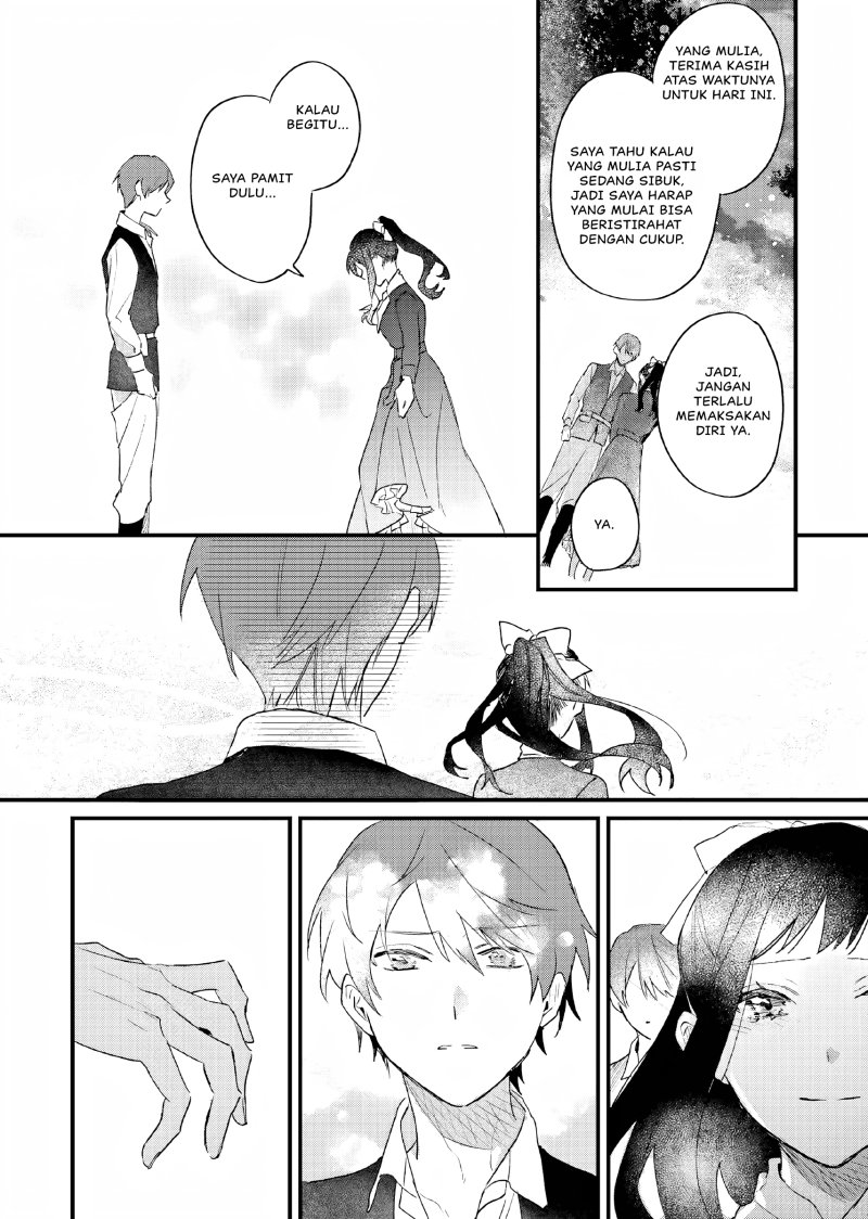 Gyakkou Shita Akuyaku Reijou wa, Naze ka Maryoku wo Ushinattanode Shinsou no Reijou ni Narimasu ( The Villainess Who Traveled Back in Time Inexplicably Lost Her Magic, so She Went Into Seclusion) chapter 6