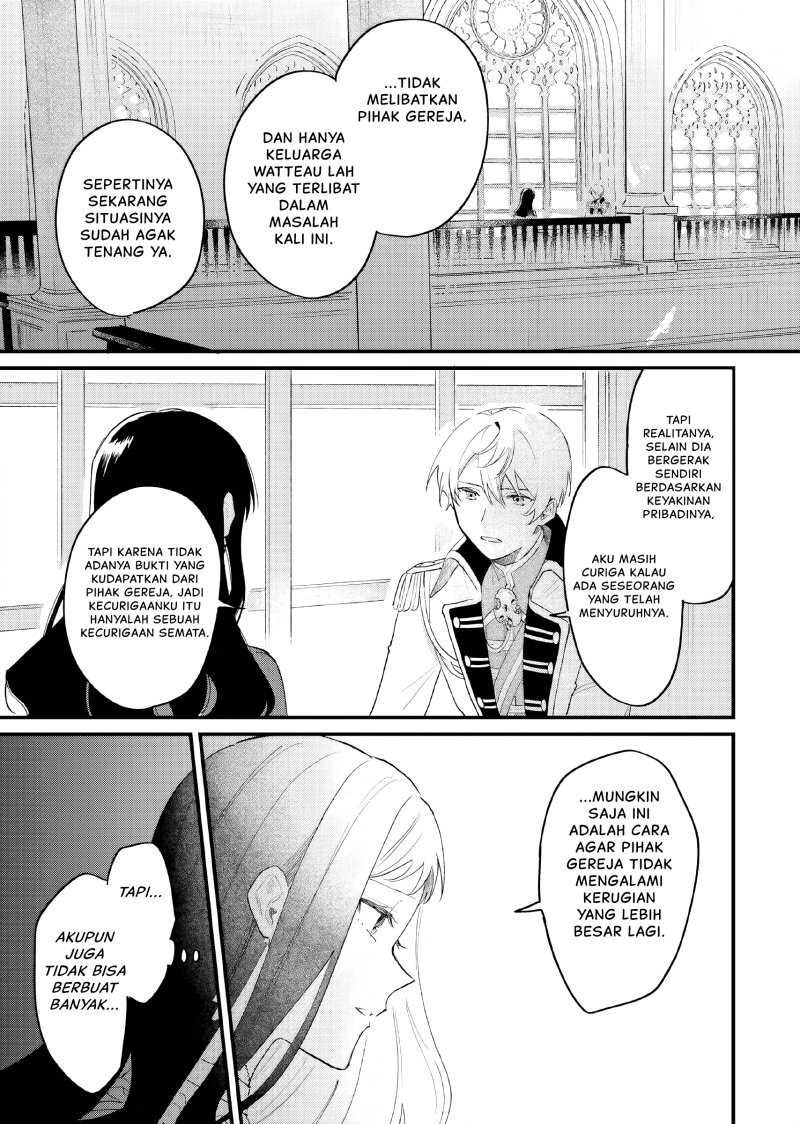 Gyakkou Shita Akuyaku Reijou wa, Naze ka Maryoku wo Ushinattanode Shinsou no Reijou ni Narimasu ( The Villainess Who Traveled Back in Time Inexplicably Lost Her Magic, so She Went Into Seclusion) chapter 15