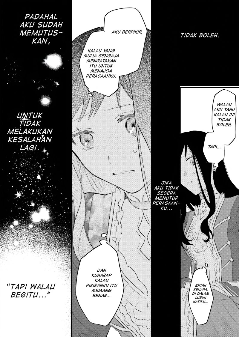Gyakkou Shita Akuyaku Reijou wa, Naze ka Maryoku wo Ushinattanode Shinsou no Reijou ni Narimasu ( The Villainess Who Traveled Back in Time Inexplicably Lost Her Magic, so She Went Into Seclusion) chapter 15