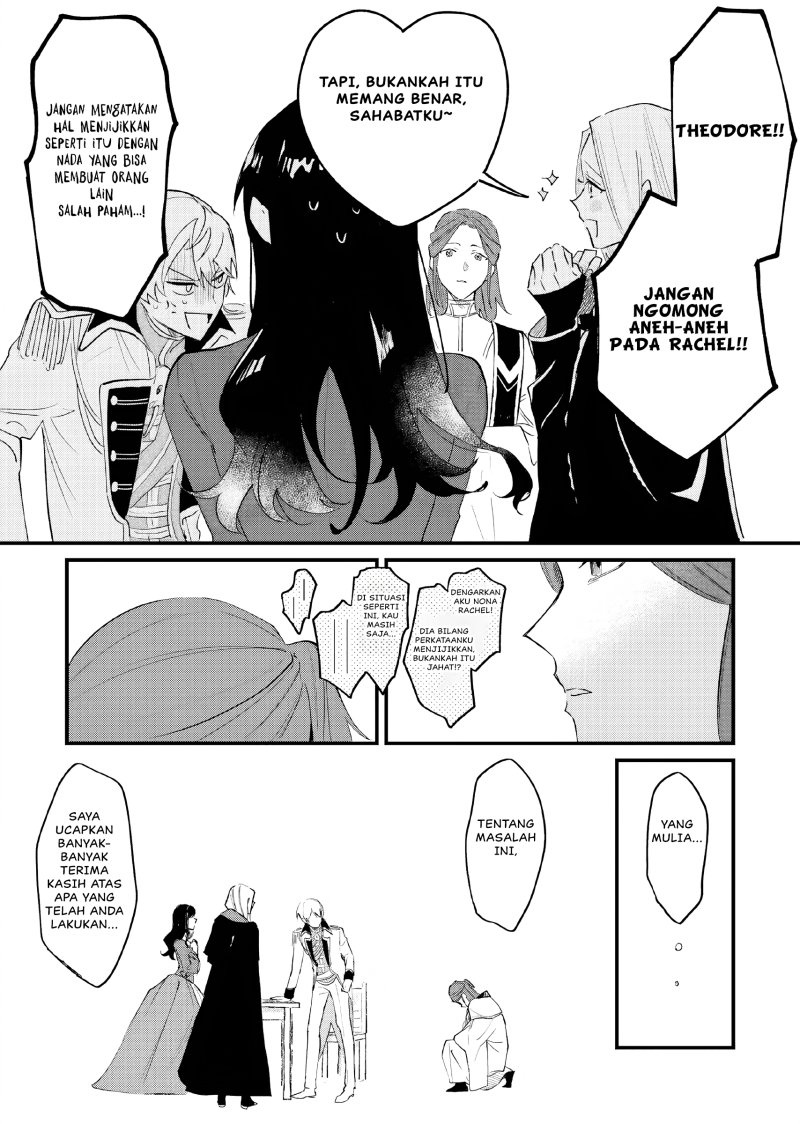 Gyakkou Shita Akuyaku Reijou wa, Naze ka Maryoku wo Ushinattanode Shinsou no Reijou ni Narimasu ( The Villainess Who Traveled Back in Time Inexplicably Lost Her Magic, so She Went Into Seclusion) chapter 15