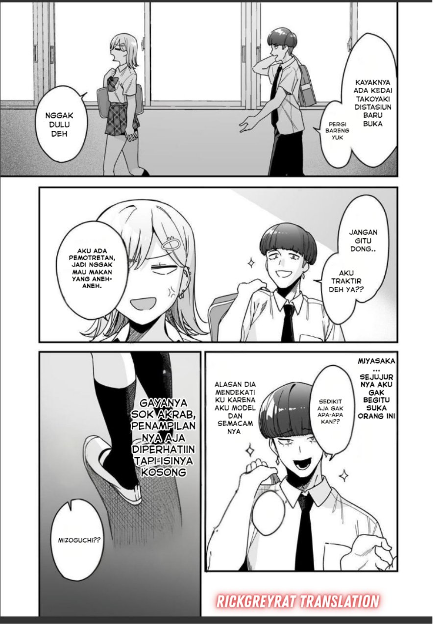 Gyaru no Jitensha o Naoshitara Natsukareta Chapter 02.2 Bahasa Indonesia