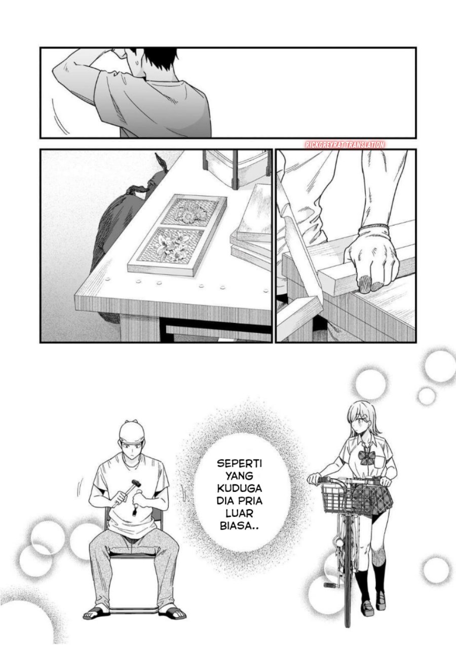 Gyaru no Jitensha o Naoshitara Natsukareta Chapter 02.2 Bahasa Indonesia