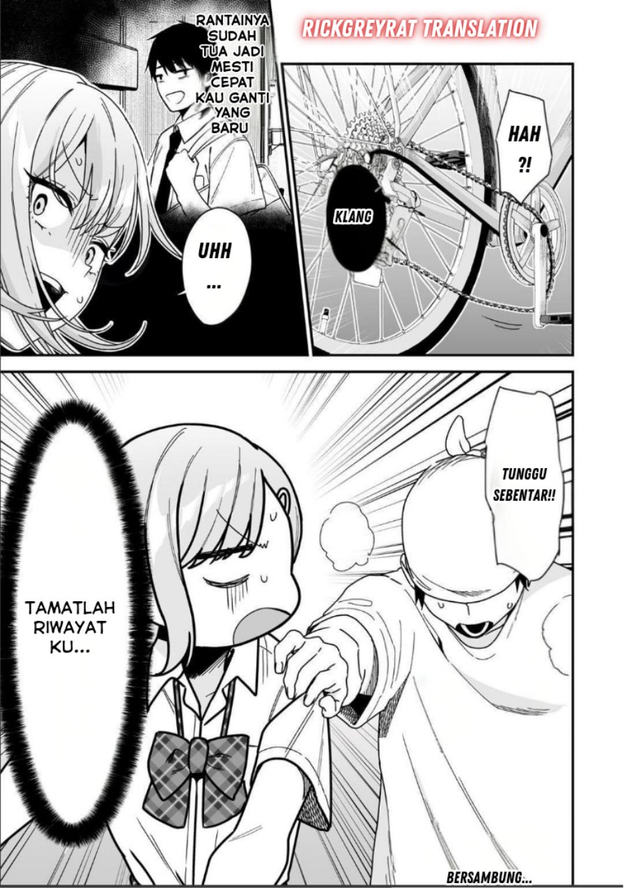 Gyaru no Jitensha o Naoshitara Natsukareta Chapter 02.2 Bahasa Indonesia