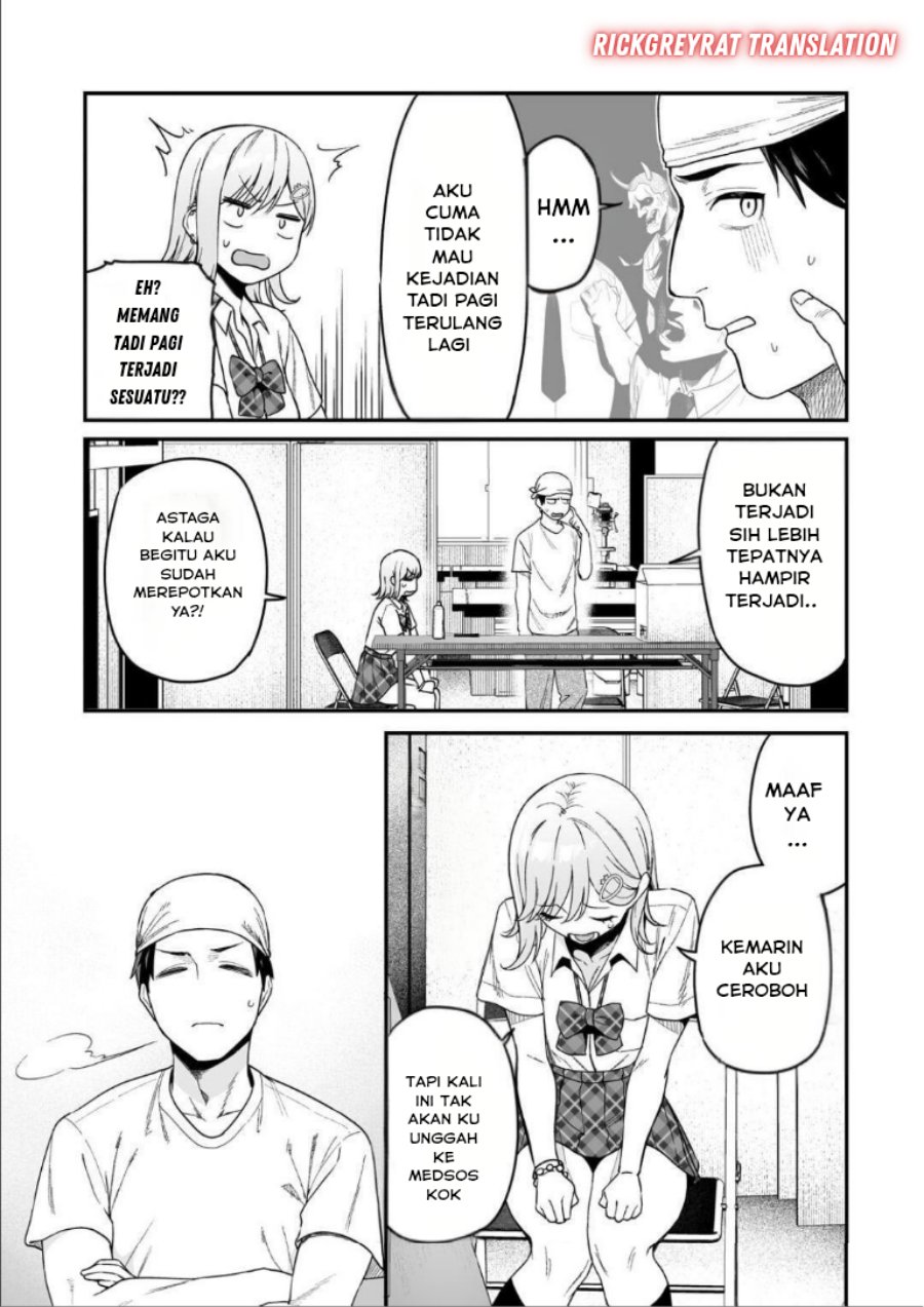 Gyaru no Jitensha o Naoshitara Natsukareta Chapter 03.1 Bahasa Indonesia