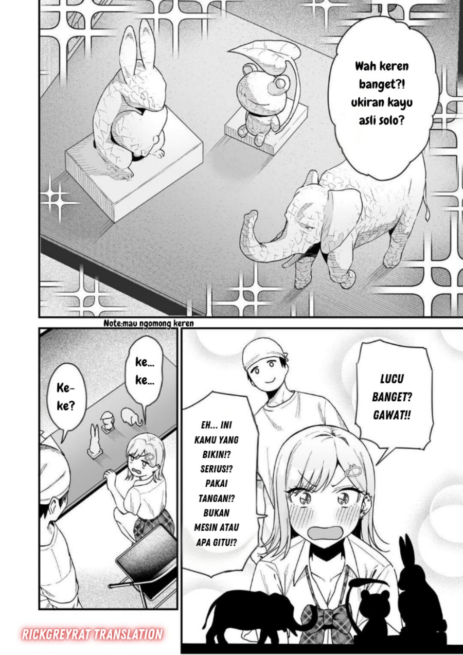 Gyaru no Jitensha o Naoshitara Natsukareta Chapter 03.1 Bahasa Indonesia