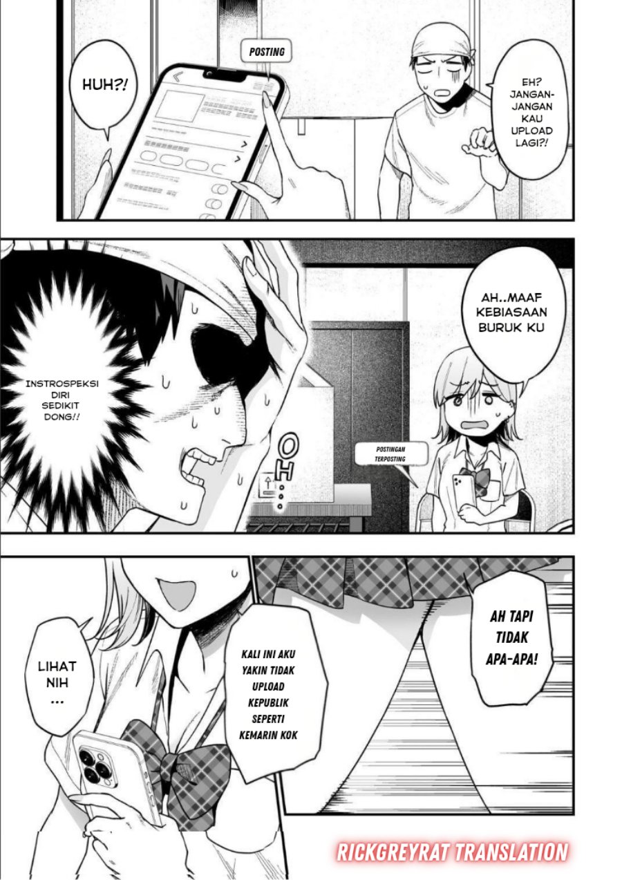 Gyaru no Jitensha o Naoshitara Natsukareta Chapter 03.1 Bahasa Indonesia