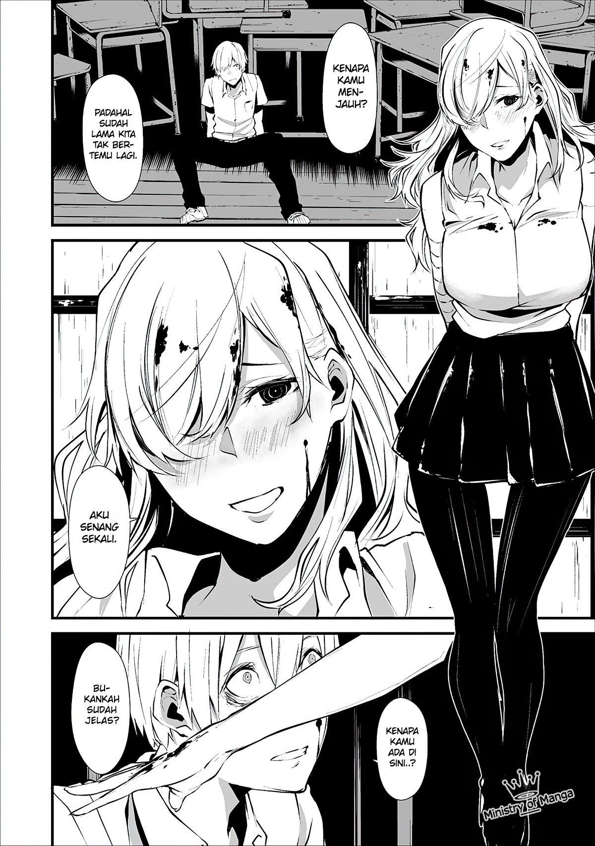 Hachigatsu Kokonoka Boku wa Kimi ni Kuwareru. Chapter 01 Bahasa Indonesia