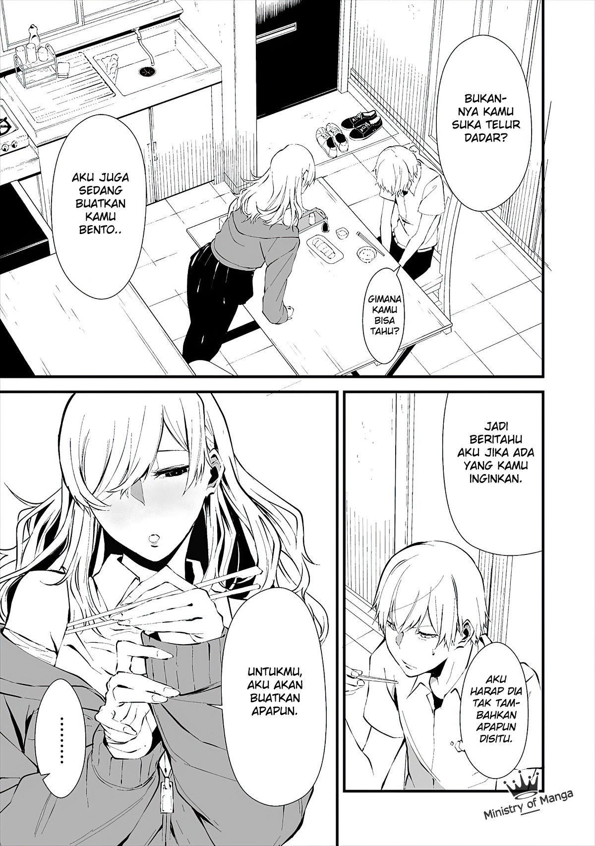 Hachigatsu Kokonoka Boku wa Kimi ni Kuwareru. Chapter 02 Bahasa Indonesia