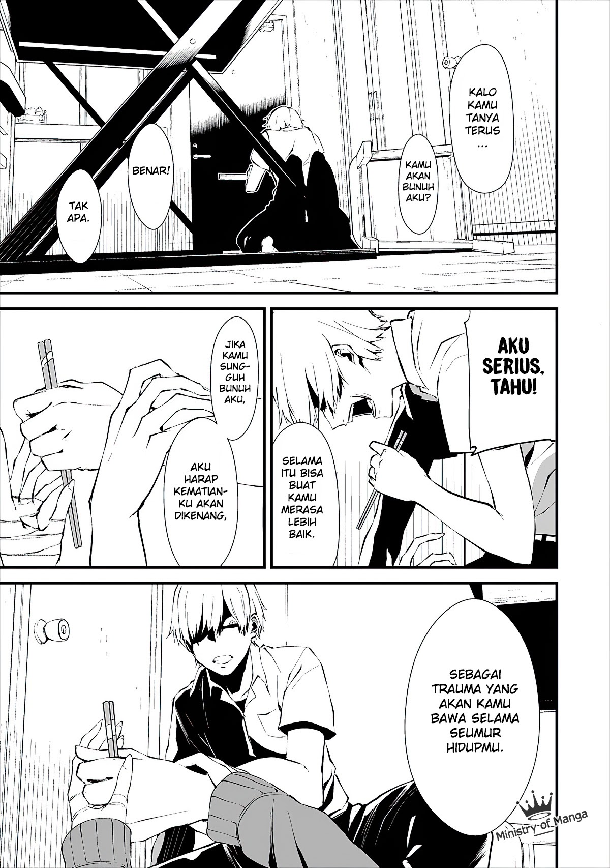 Hachigatsu Kokonoka Boku wa Kimi ni Kuwareru. Chapter 02 Bahasa Indonesia