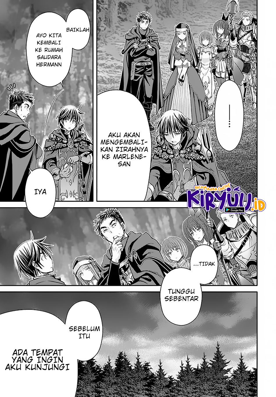 Hachinan tte Sore wa Nai Deshou Chapter 56 Bahasa Indonesia