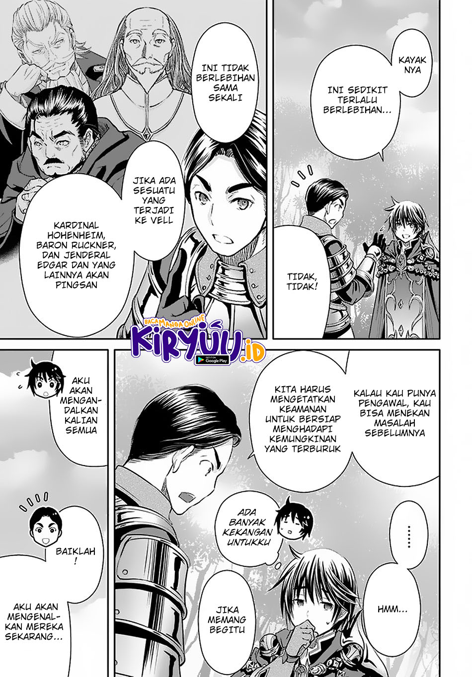 Hachinan tte Sore wa Nai Deshou Chapter 56 Bahasa Indonesia